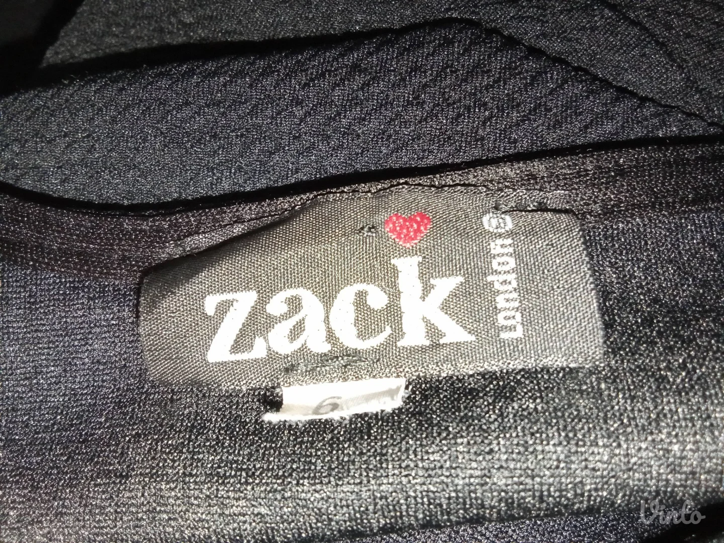 ZACK NOVO-CRNA MINI HALJINA S-36