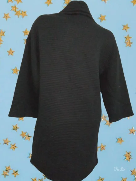 ❤️ZARA❤️NOVO-CRNA RELJEFNA HALJINA M-L