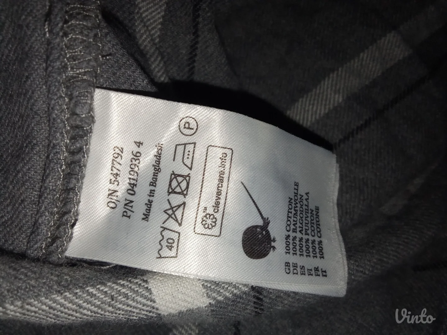 ❤️MONKI❤️KARIRANA BAGGY KOSULJA-HALJINA L-XL