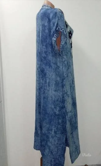 ❤️DRAŽESNA PLAVA MAXI HALJINA❤️NOVO-XL/XXL