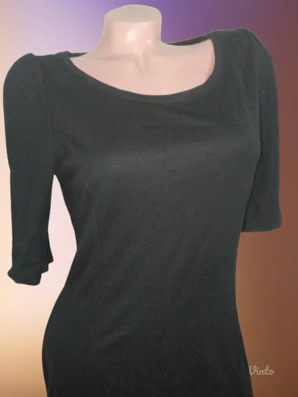 ❤️EDC ESPRIT❤️NOVO-VISKOZNA CRNA HALJINA L