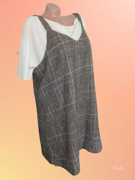 KARIRANA ŠTOF HALJINA NOVO-XXL-XXXL