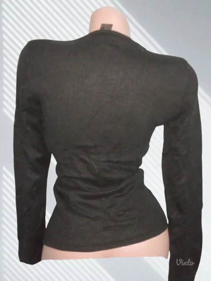 ❤️CRNI VISKOZNI KARDIGAN❤️S-M