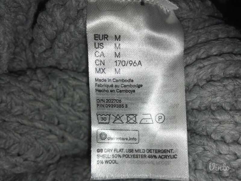 ❤️H&M❤️SIVI TOPAO DZEMPER M-L