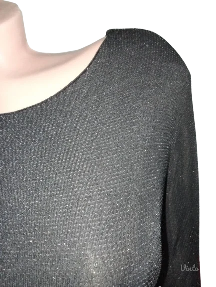 TCMNOVO-SVETLUCAVA CRNA HALJINA L-40