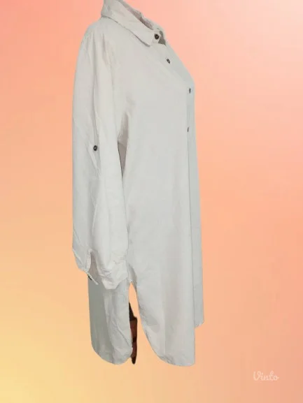 BEŽ HALJINA OD SITNOG SOMOTA- 2XL-3XL