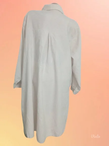 BEŽ HALJINA OD SITNOG SOMOTA- 2XL-3XL