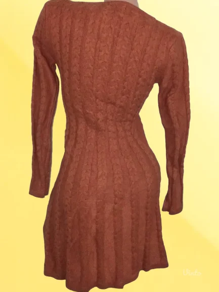 PREDOBRA PLETENA BOJE CIGLENOVO-M