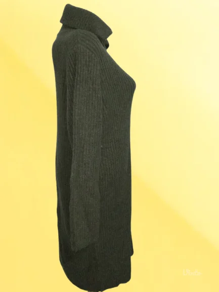 PUNIJA PLETENA ZELENA HALJINA 2xl-3xl