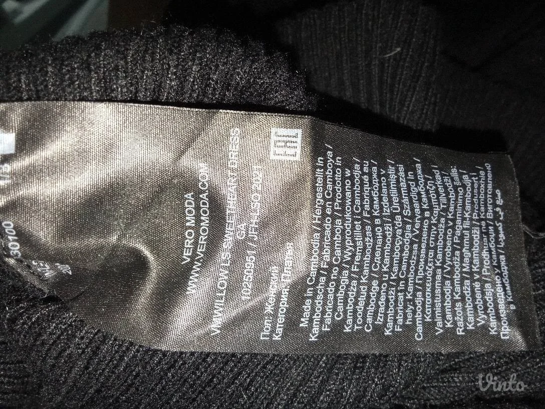 ❤️VERO MODA❤️NOVO-trikotazna haljina 42