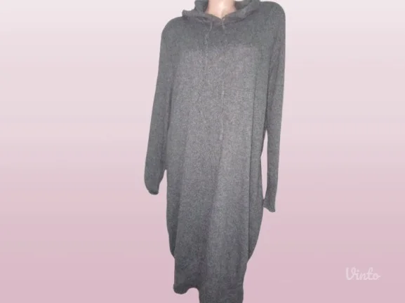 ❤️C&A❤️NOVO-PAMUK+KAŠMIR SA KAPULJACOM L-XL