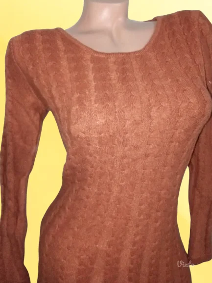 PREDOBRA PLETENA BOJE CIGLENOVO-M