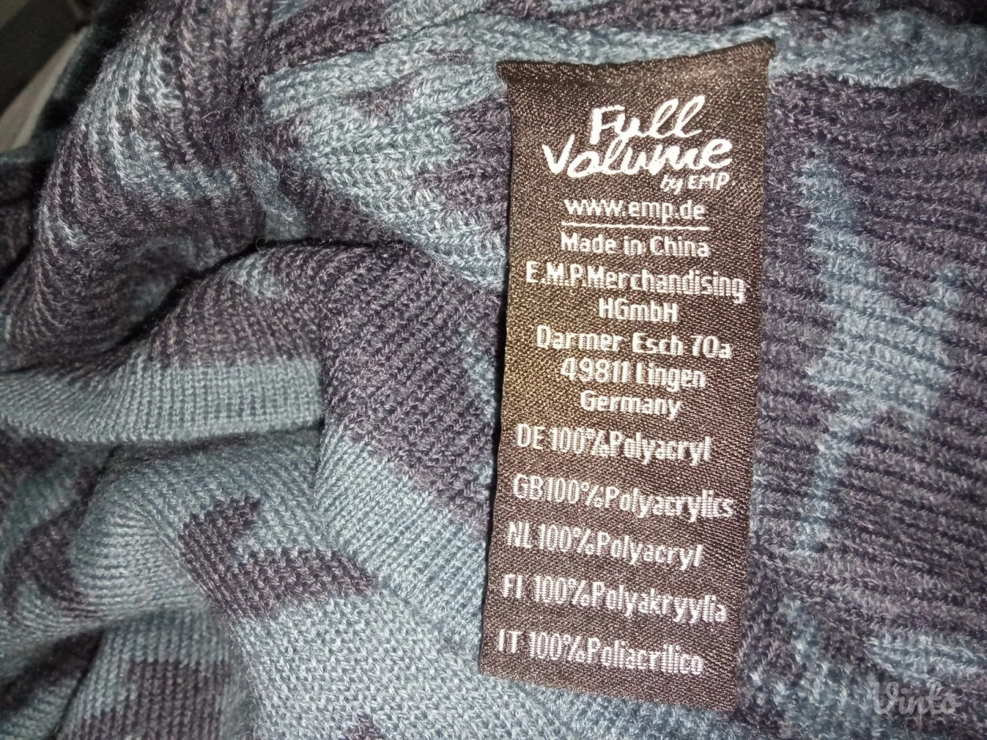 ❤️FULL VOLUME❤️NOVO--PREDIVNA PLETENA HALJINA M-38