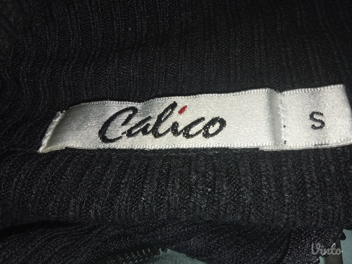 ❤️CALICO❤️CRNI VISKOZNI DZEMPER S