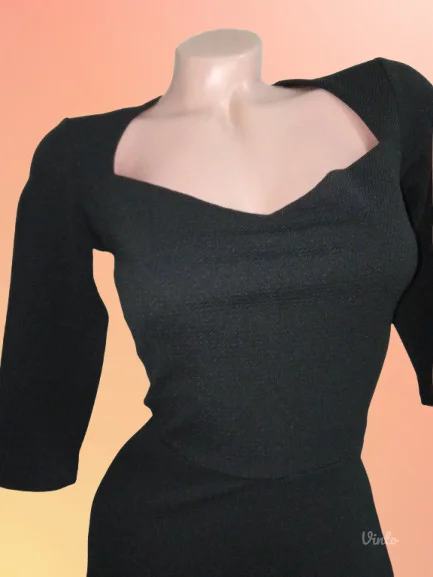 ZACK NOVO-CRNA MINI HALJINA S-36