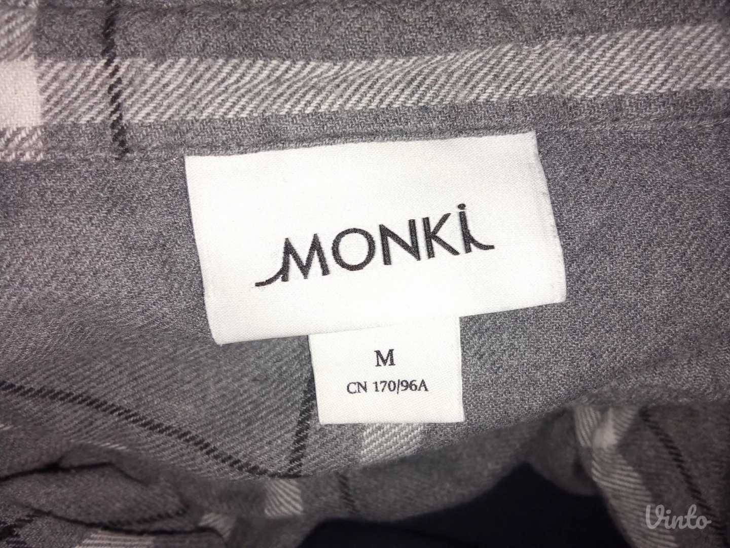 ❤️MONKI❤️KARIRANA BAGGY KOSULJA-HALJINA L-XL