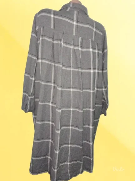 ❤️MONKI❤️KARIRANA BAGGY KOSULJA-HALJINA L-XL