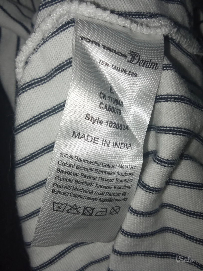 TOM TAILORPAMUCNA PRUGASTA HALJINA L