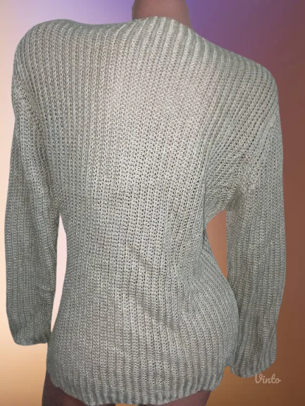 ❤️MARTINA❤️SViLENKAST LANEN DZEMPER M-L