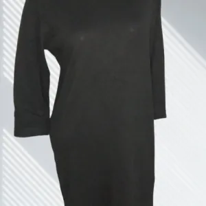 JANINANOVO-CRNA VISKOZNA HALJINA XL