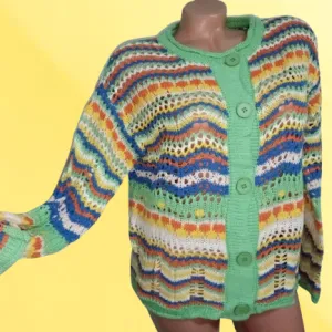 ❤️PRELEP VISEBOJAN KARDIGAN❤️L-XL