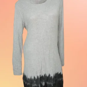 BLUE MOONsiva pletena haljina 44-46