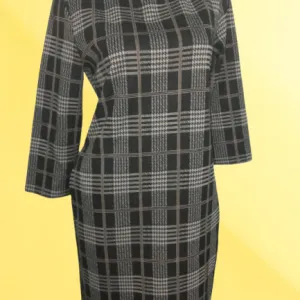 ❤️IWIE❤️NOVO-ŠTOF KARIRANA HALJINA S-M