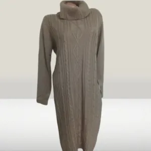 ❤️Braon pletena haljina❤️L-XL-42