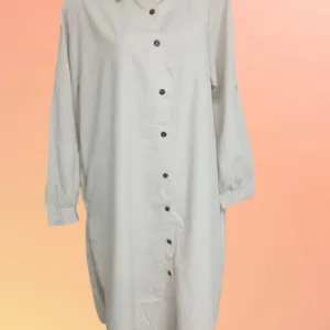 BEŽ HALJINA OD SITNOG SOMOTA- 2XL-3XL