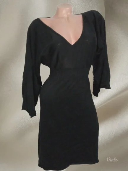 ❤️STEFANEL❤️NOVO-pamucna pletena haljina M- L