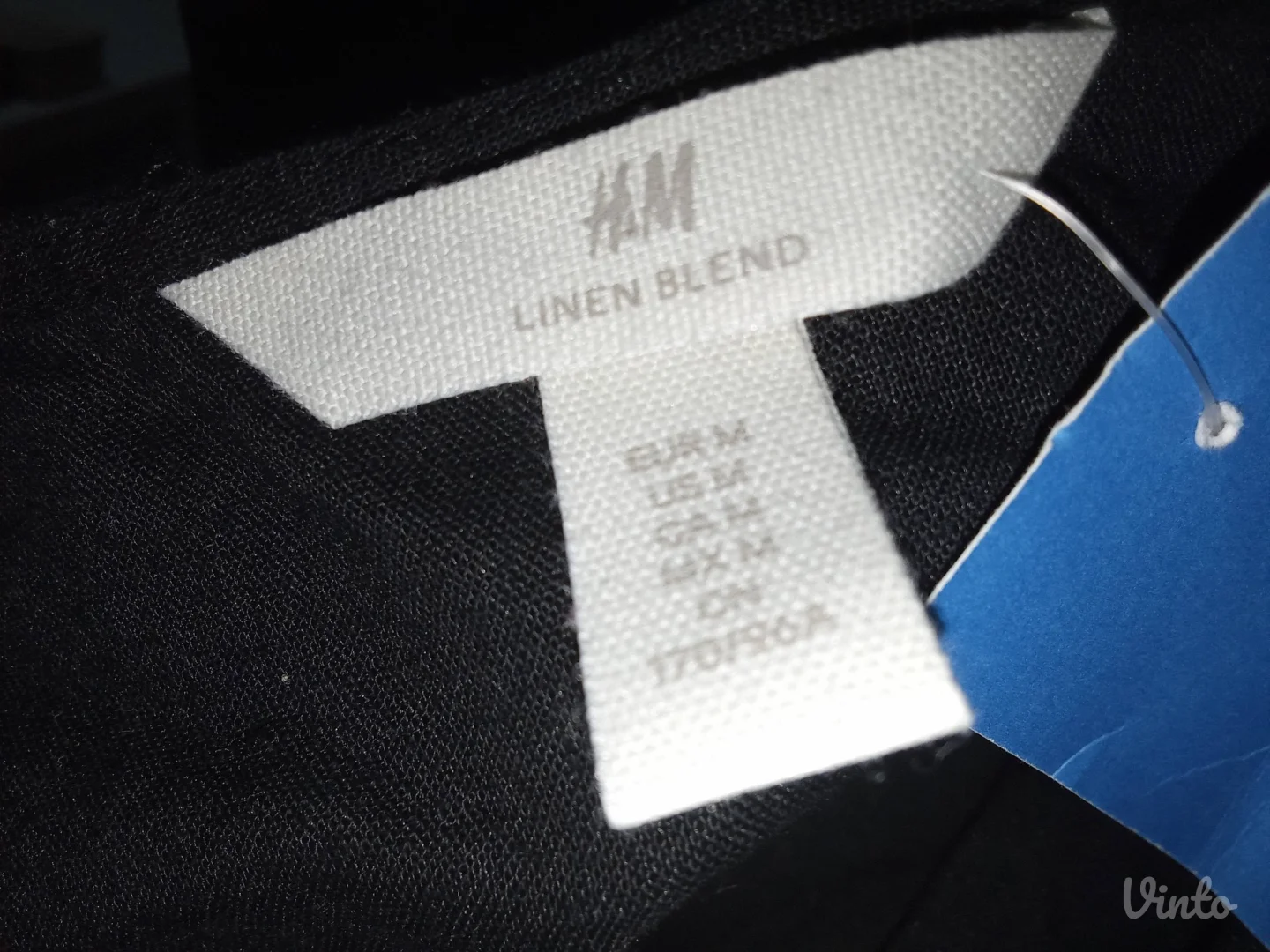 H&MNOVO-CRNA LANENA HALJINA M-L