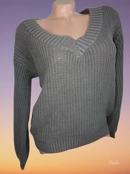 ❤️BUMBUM❤️DEBLJI PAMUCAN DZEMPER XL-XXL