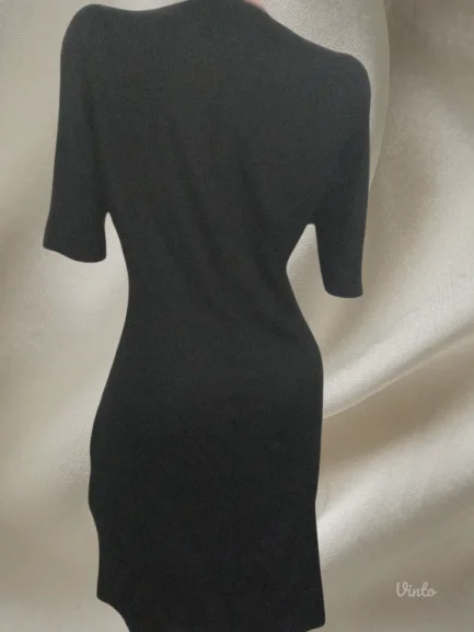 ❤️EDC ESPRIT❤️NOVO-VISKOZNA CRNA HALJINA L