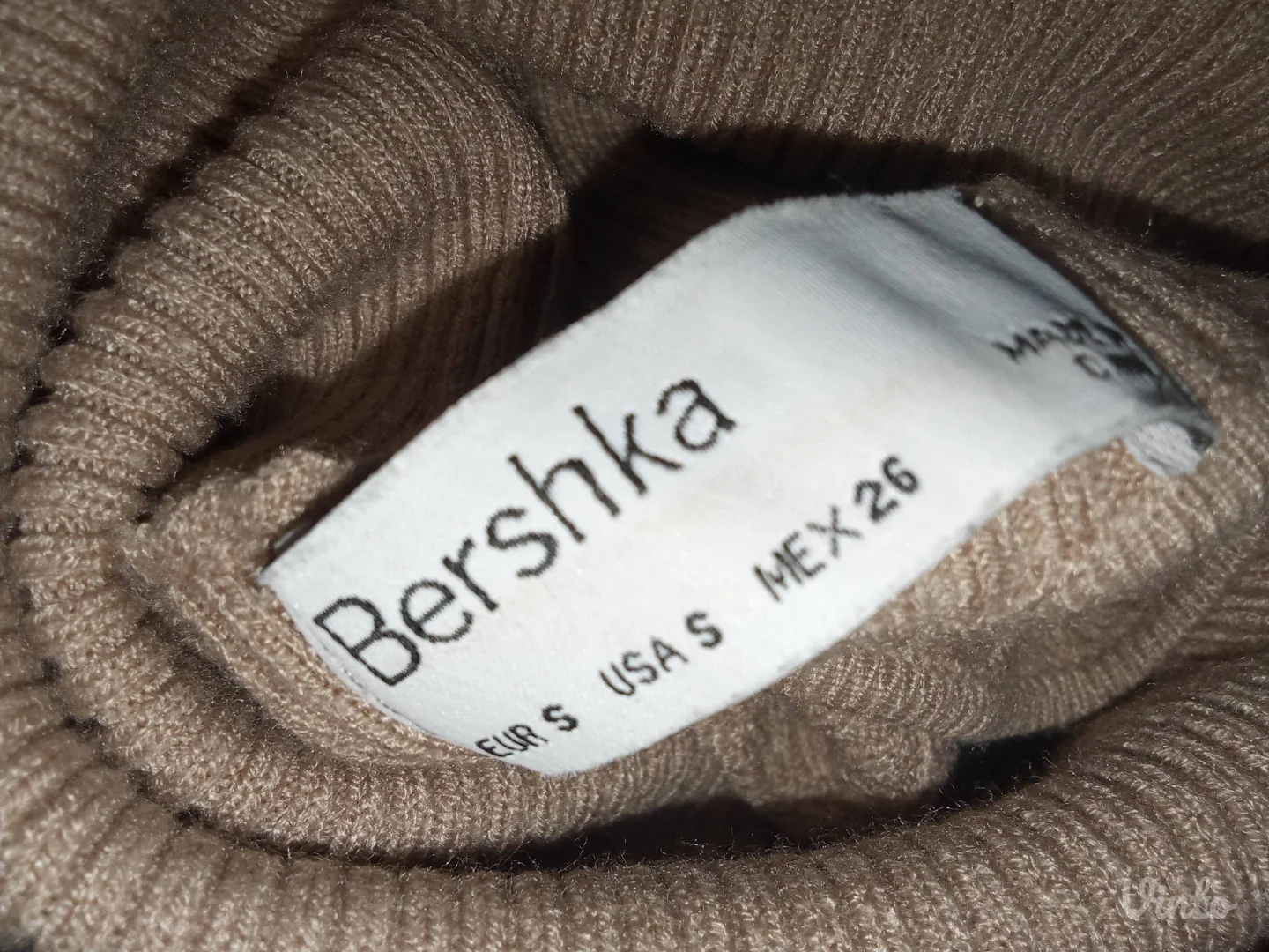 BERSHKANOVO-BEŽ TRIKOTAŽNA HALJINA S/M