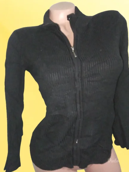 ❤️CALICO❤️CRNI VISKOZNI DZEMPER S