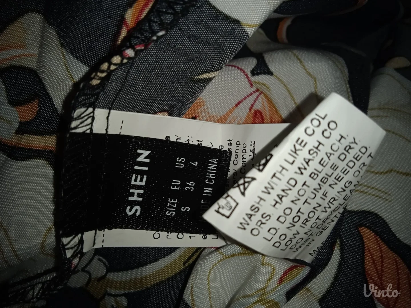 ❤️SHEIN❤️NOVO--FLORAL PRELEPA HALJINA S/36