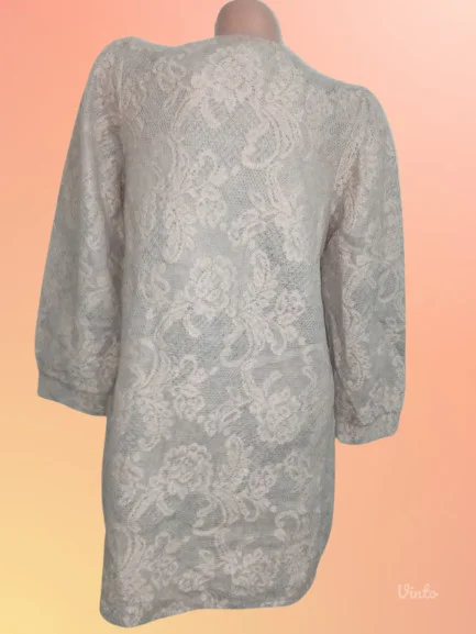 ❤️PUDER ROZE-  ČIPKA OD VUNE❤️NOVO-S-M