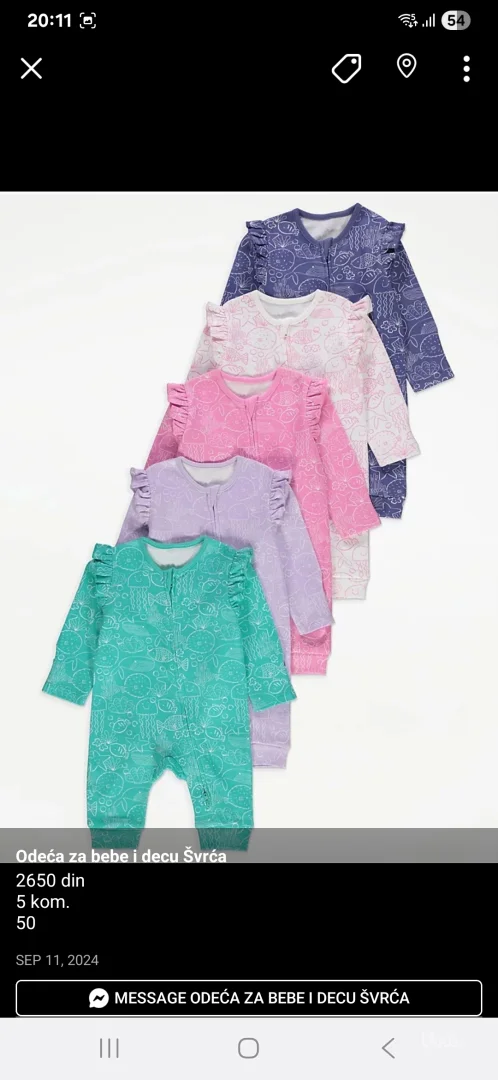 Zeke-strample za devojcice