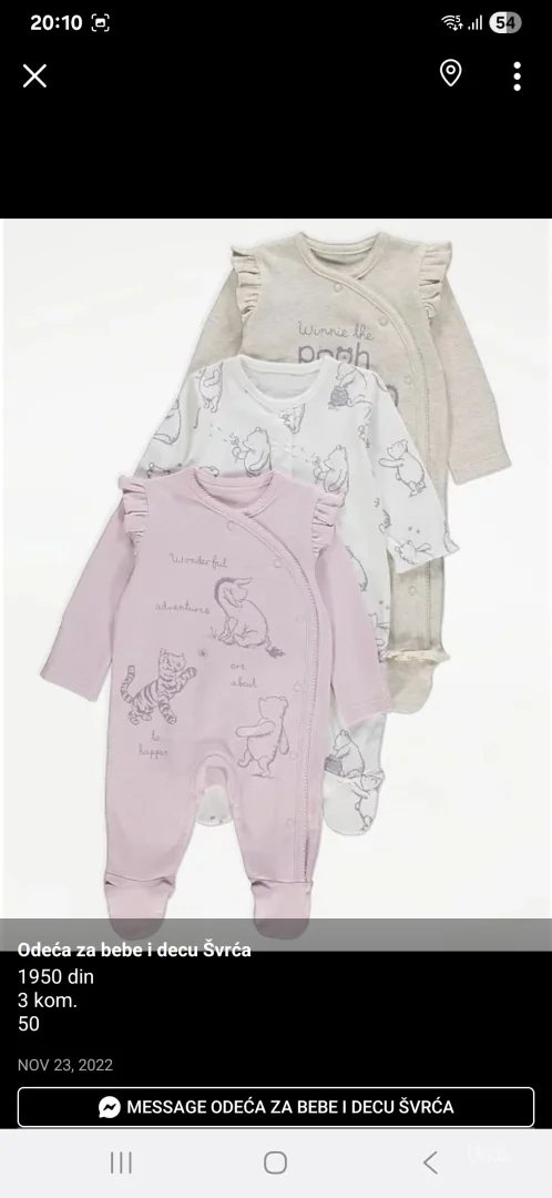 Zeke-strample za devojcice