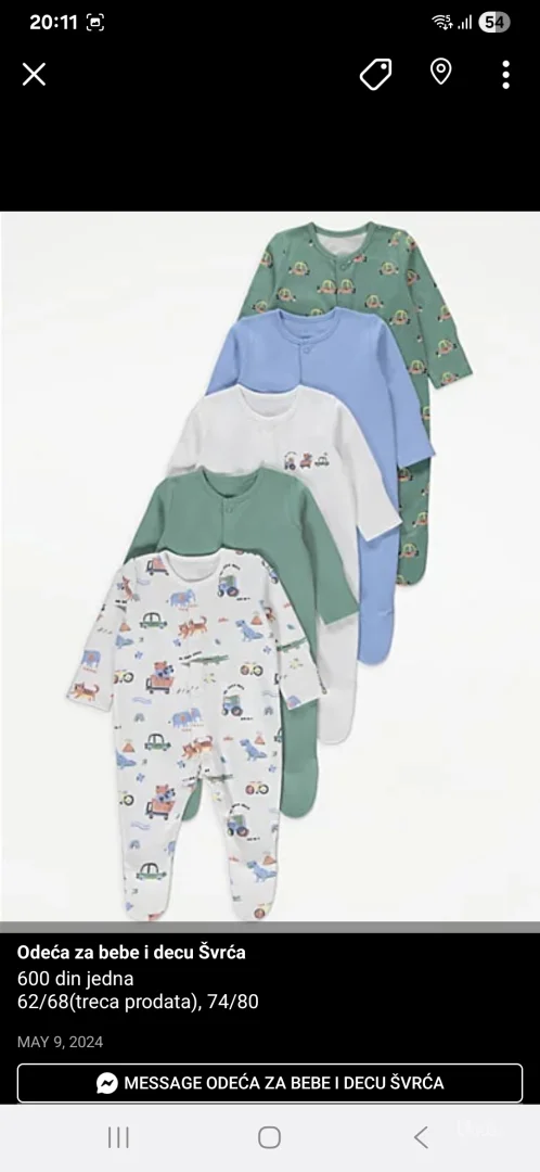 Zeke-strample za decake