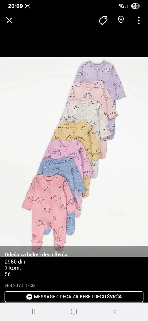 Zeke-strample za devojcice