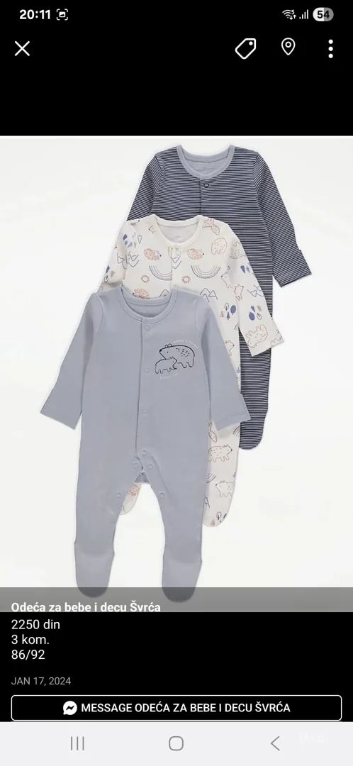 Zeke-strample za decake