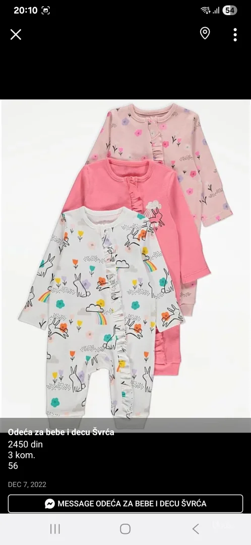 Zeke-strample za devojcice