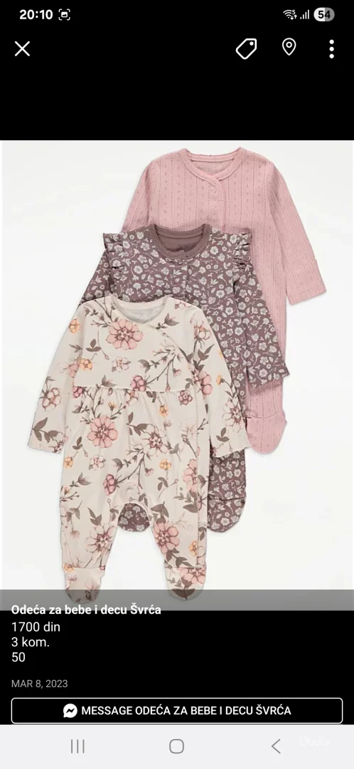 Zeke-strample za devojcice