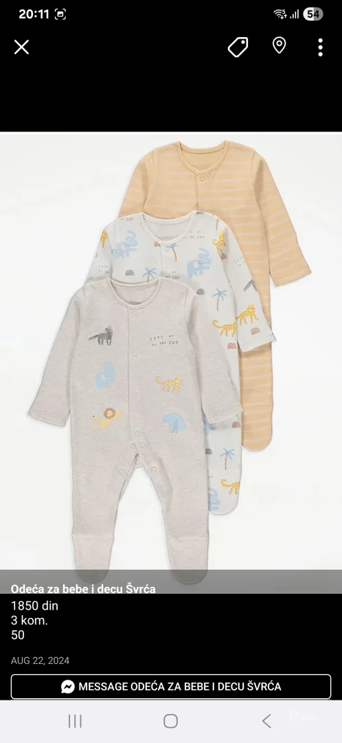 Zeke-strample za decake