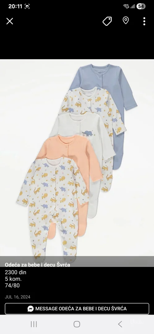 Zeke-strample za devojcice