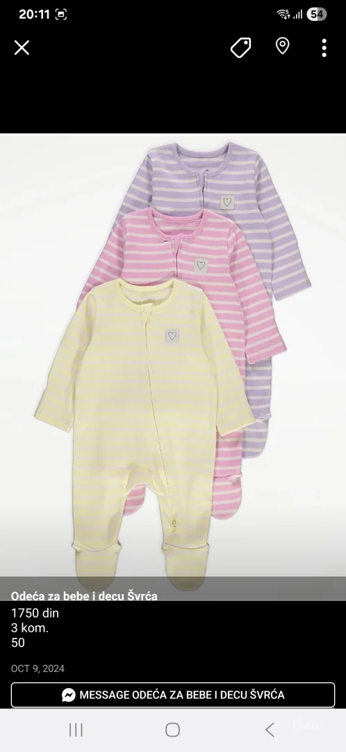 Zeke-strample za devojcice