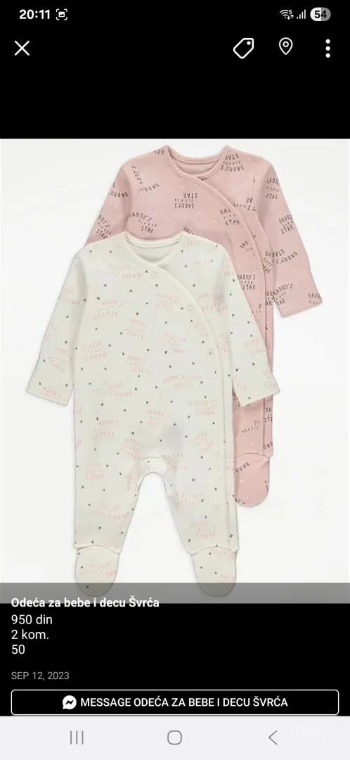 Zeke-strample za devojcice