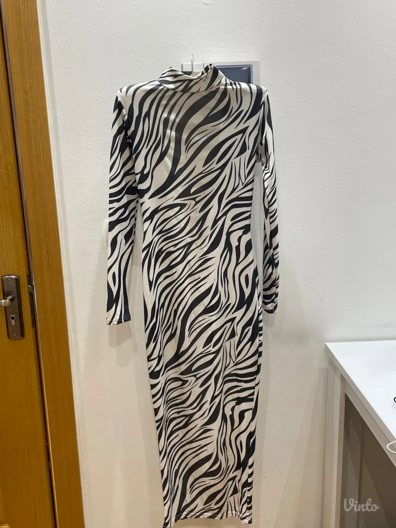 Haljina zebra print