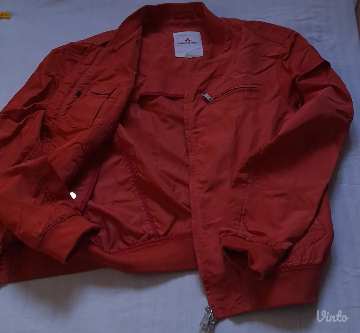 PEUTEREY muska vodootporna ,cigla boja ,jakna